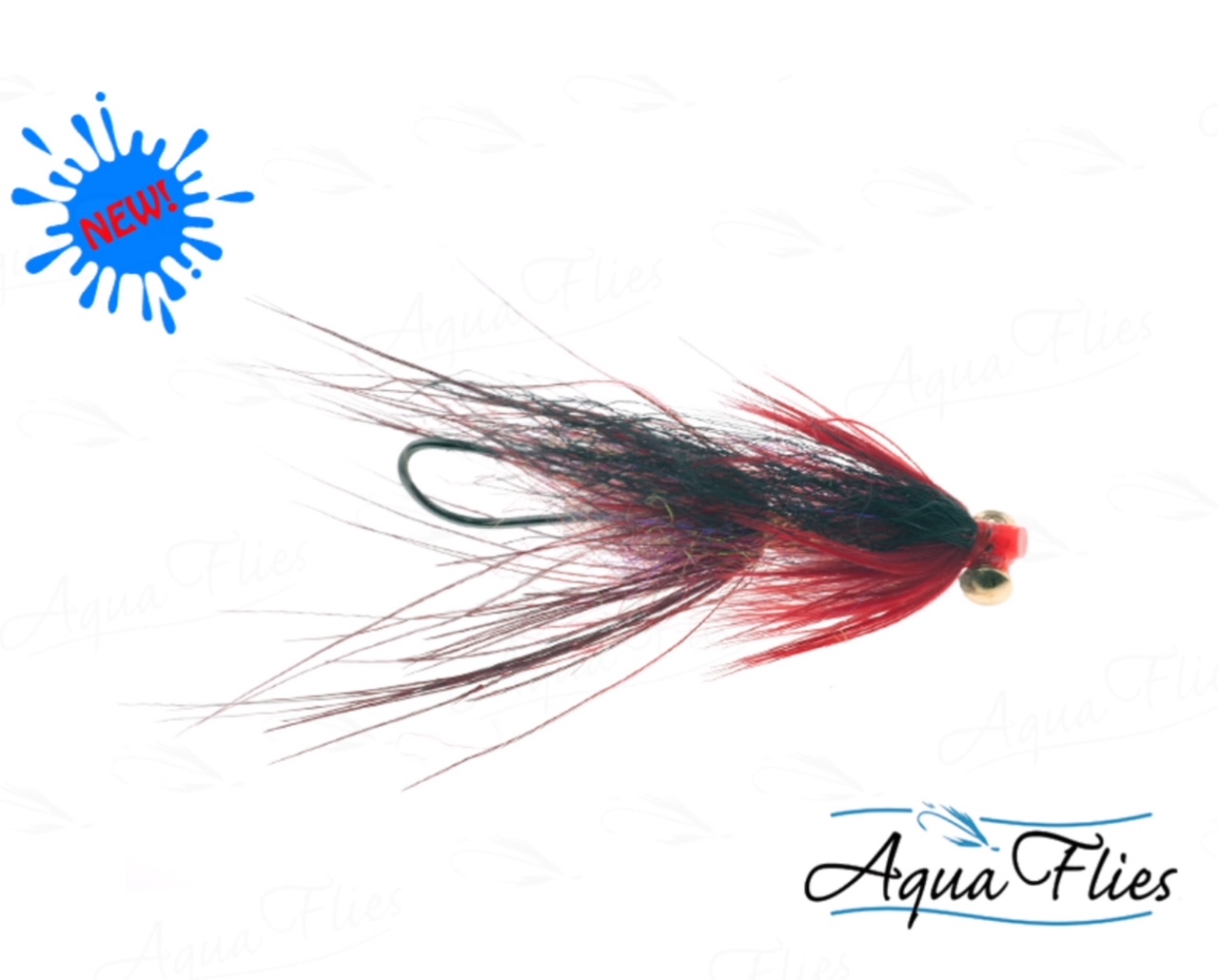 Aqua Flies Jeremiah's Little Invader Tube - Claret